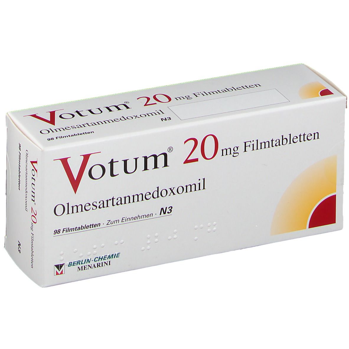 Votum 20 mg Filmtabletten 98 St