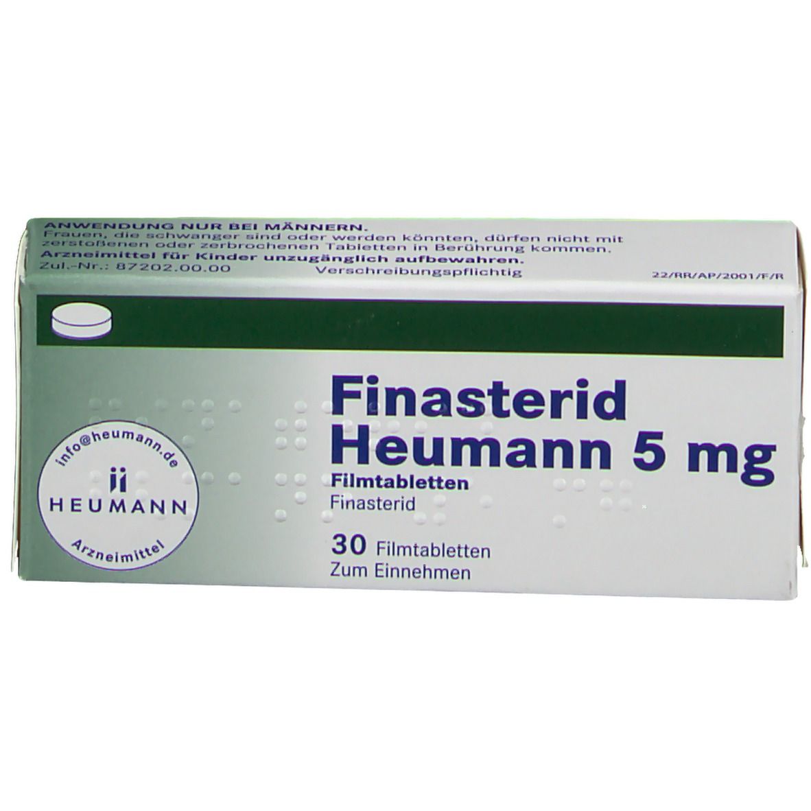 Finasterid Heumann 5 mg