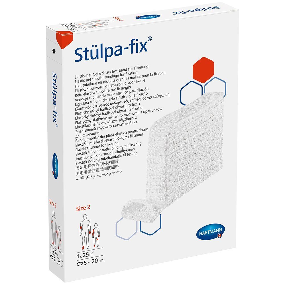 Stülpa®-fix Netzschlauchverband Gr. 2 Mehrfingerverbände, Kinderbein- und -armverbände 25m