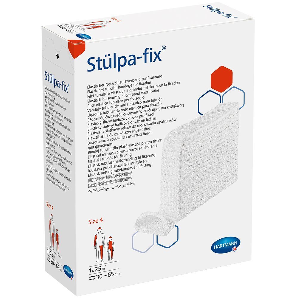 Stülpa®-fix Netzschlauchverband Gr. 4 Fuß- und Beinverbände, Kinderrumpfverbände 25m