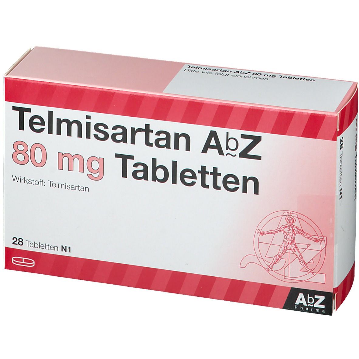 Telmisartan AbZ 80 mg