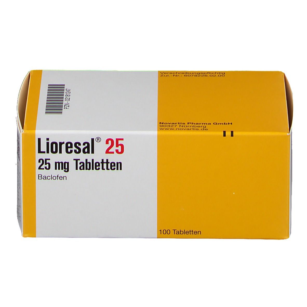 lioresal 25 mg preis