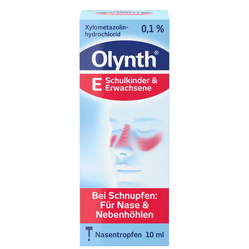 Olynth® E 0,1 % Nasentropfen Schulkinder und Erwachsene