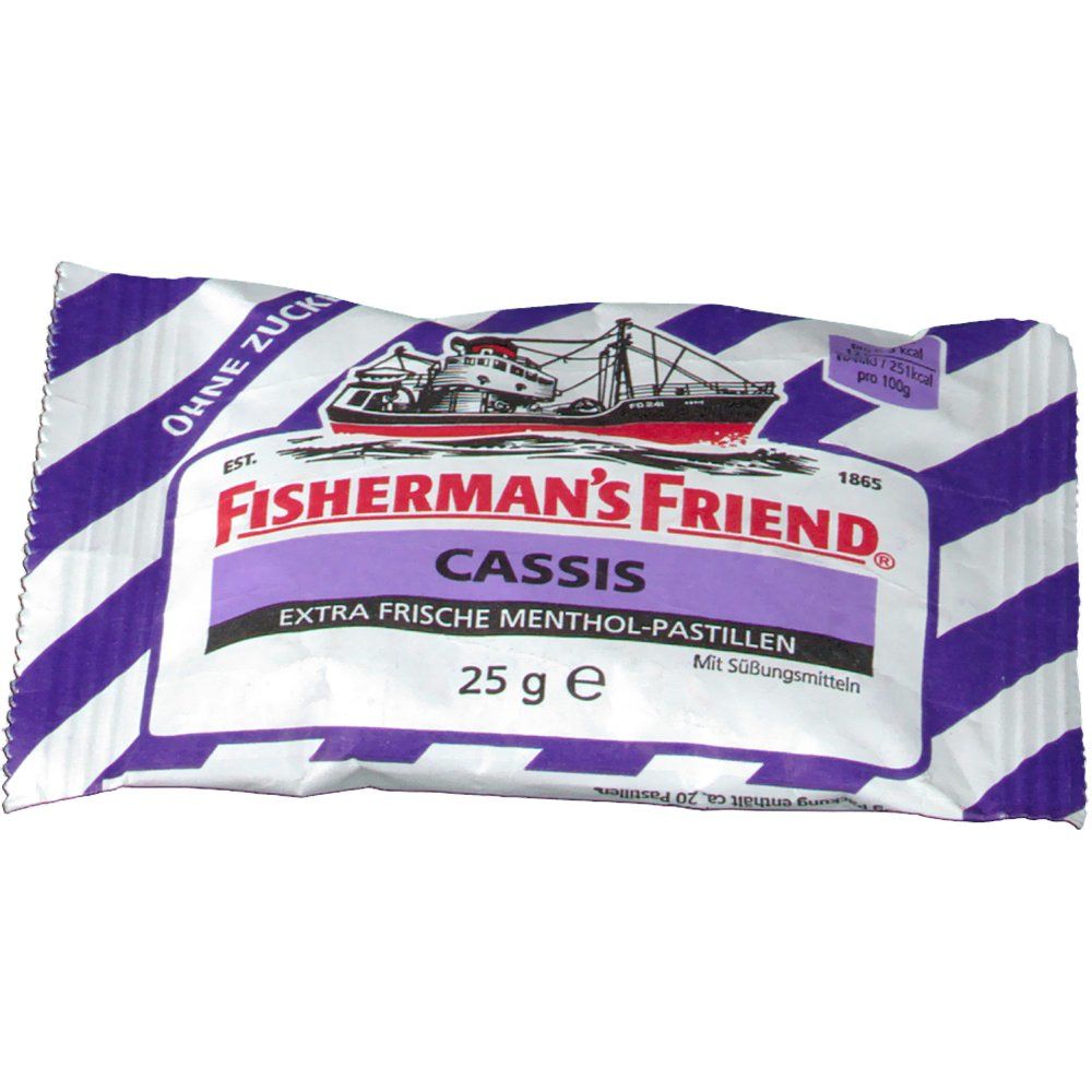 FISHERMAN’S FRIEND® Cassis ohne Zucker