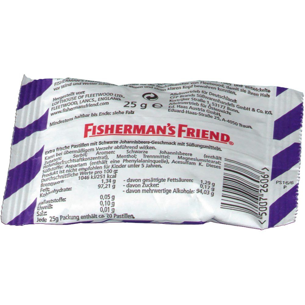 FISHERMAN’S FRIEND® Cassis ohne Zucker