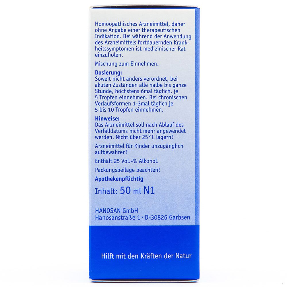 Acidum Sulfuricum Komplex flüssig 50 ml Flüssigkeit