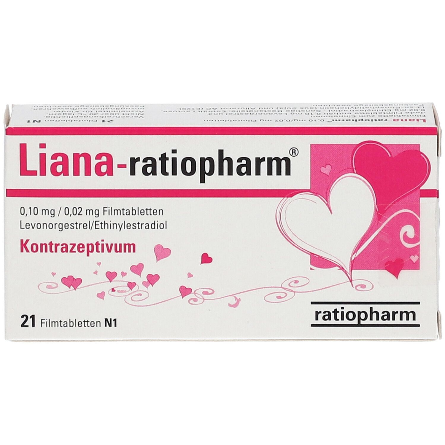 Liana-ratiopharm® 0,1 mg/0,02 mg