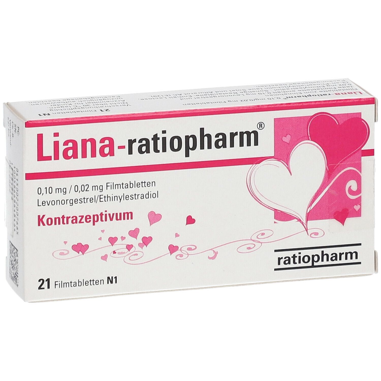 Liana-ratiopharm® 0,1 mg/0,02 mg