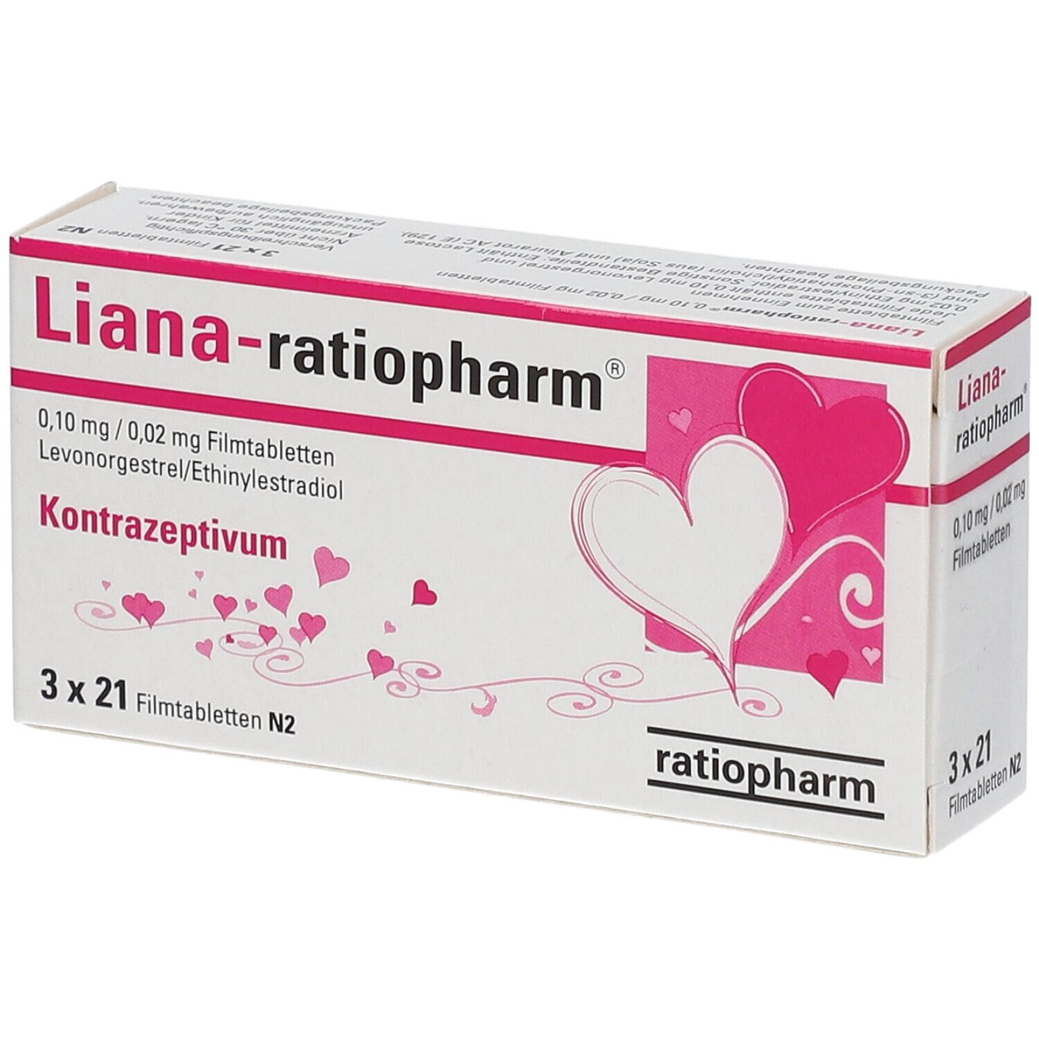 Liana-ratiopharm® 0,1 mg/0,02 mg