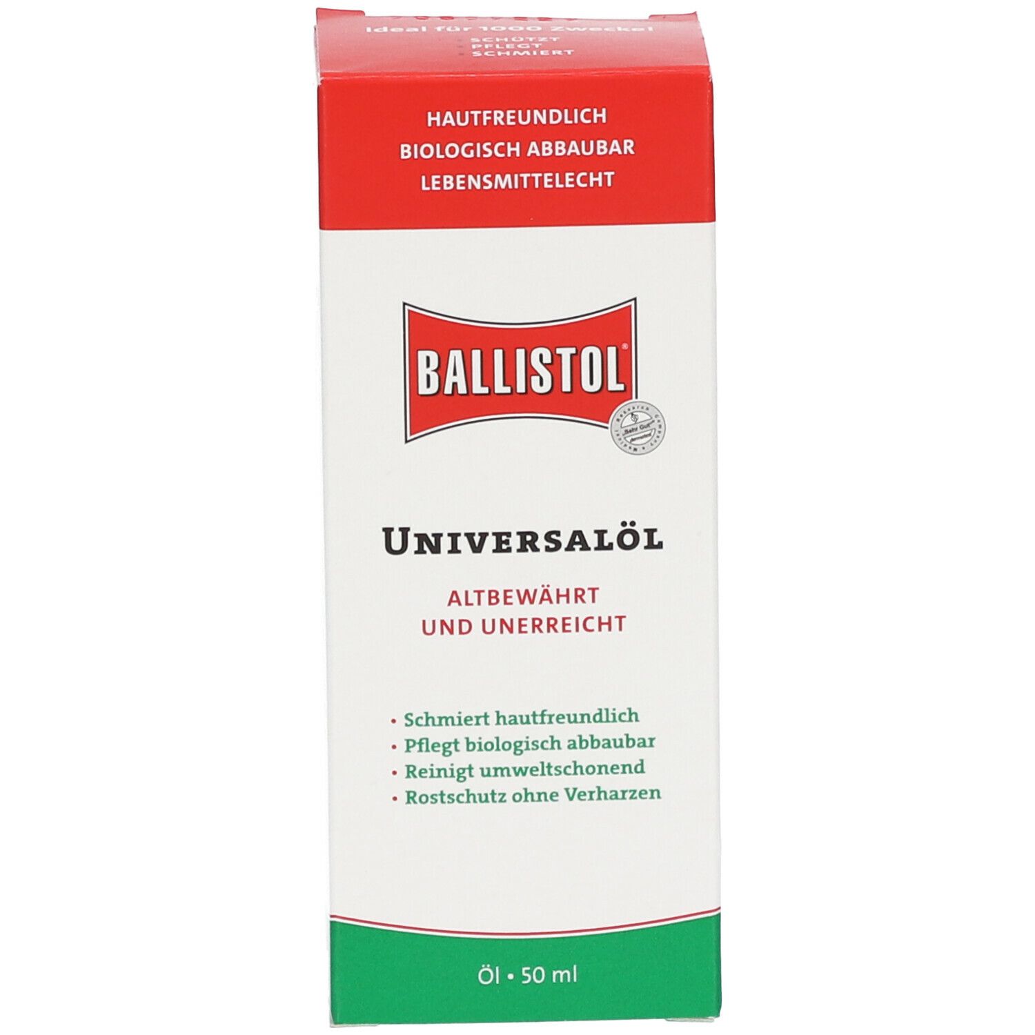 Ballistol-Universalöl 500ml Dose 5-sprachig Lieferant:E/D/E