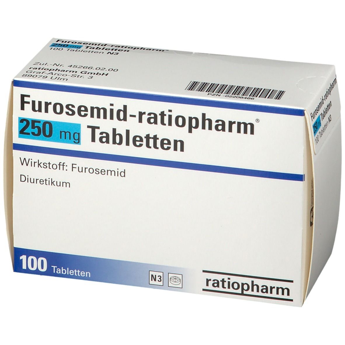 Furosemid-ratiopharm® 250 mg