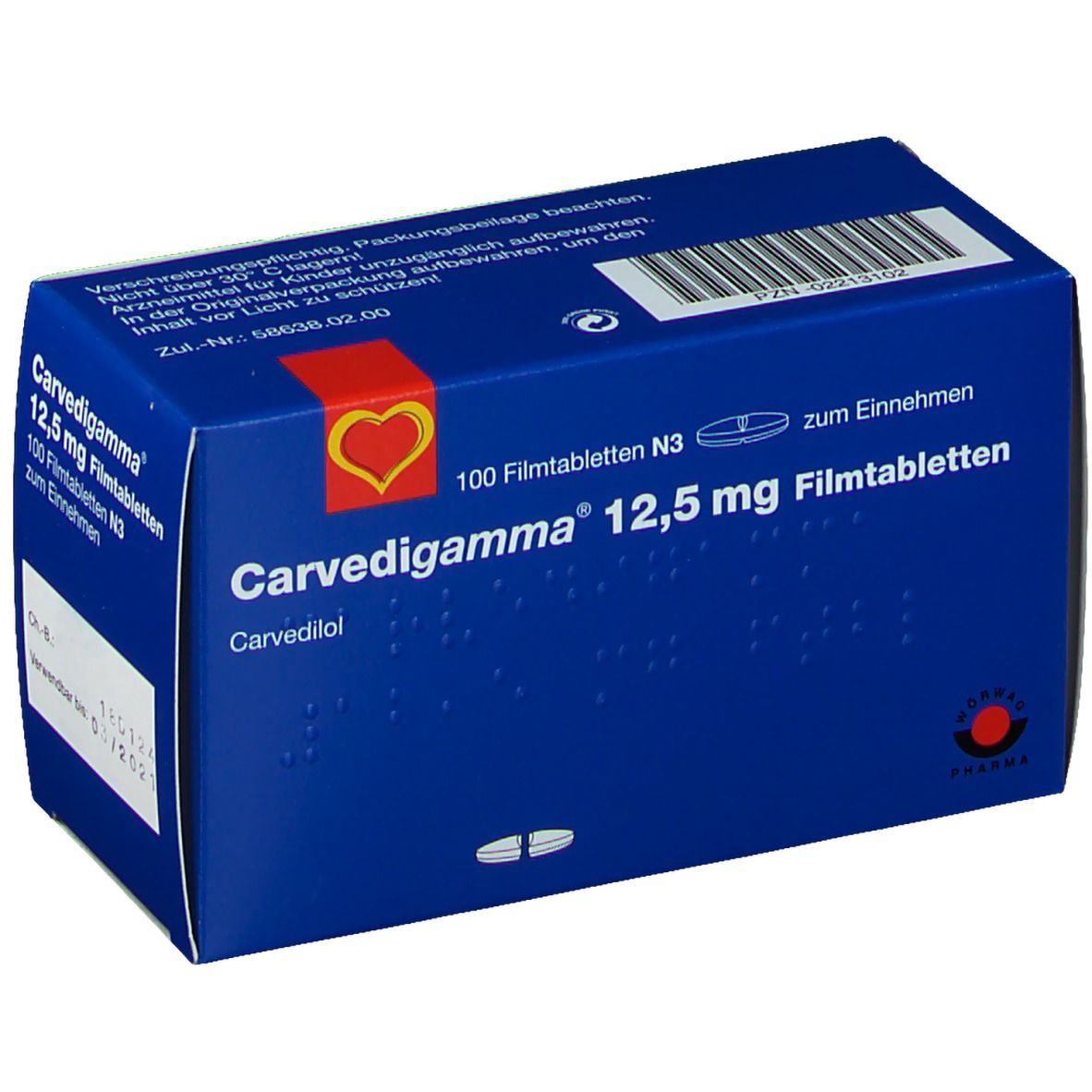 Carvedigamma® 12,5 mg