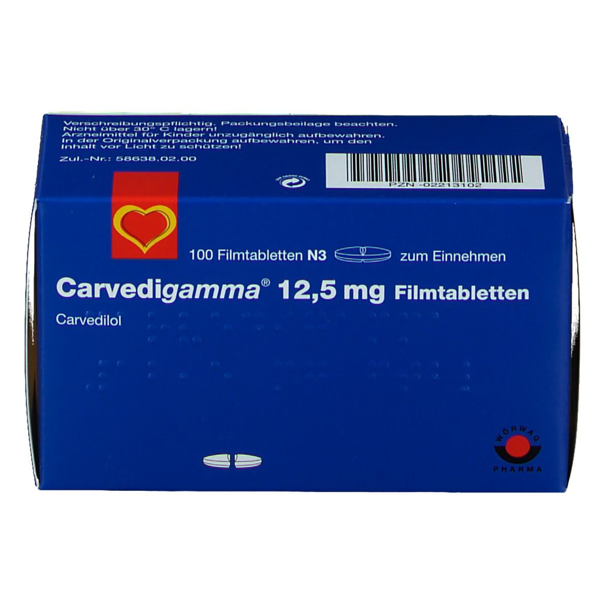 Carvedigamma® 12,5 mg