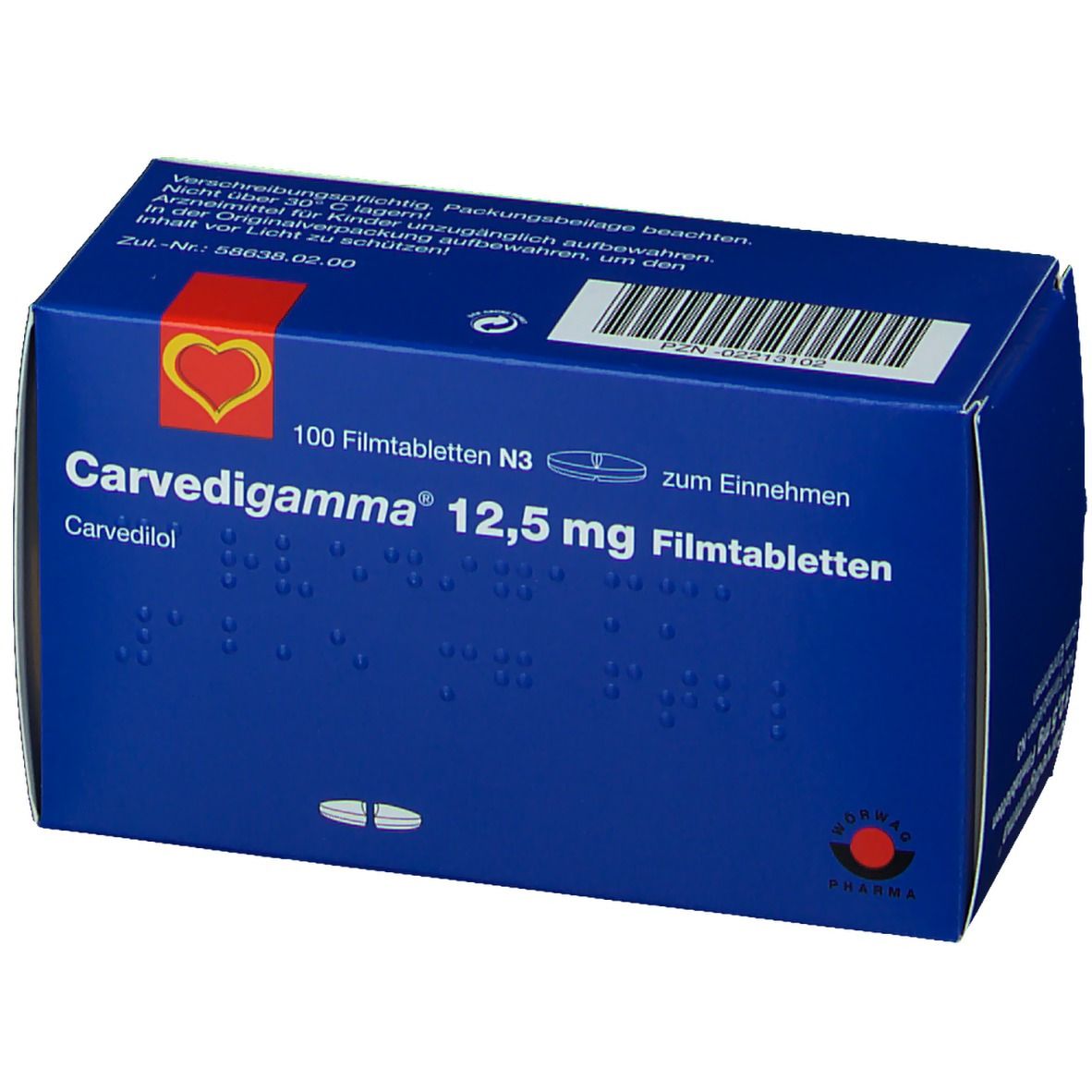 Carvedigamma® 12,5 mg