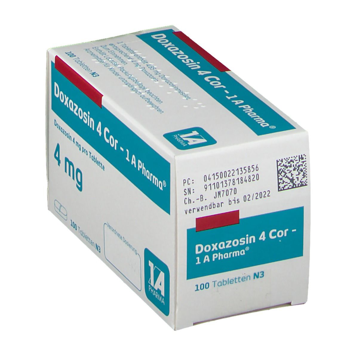 Doxazosin 4 Cor 1A Pharma®