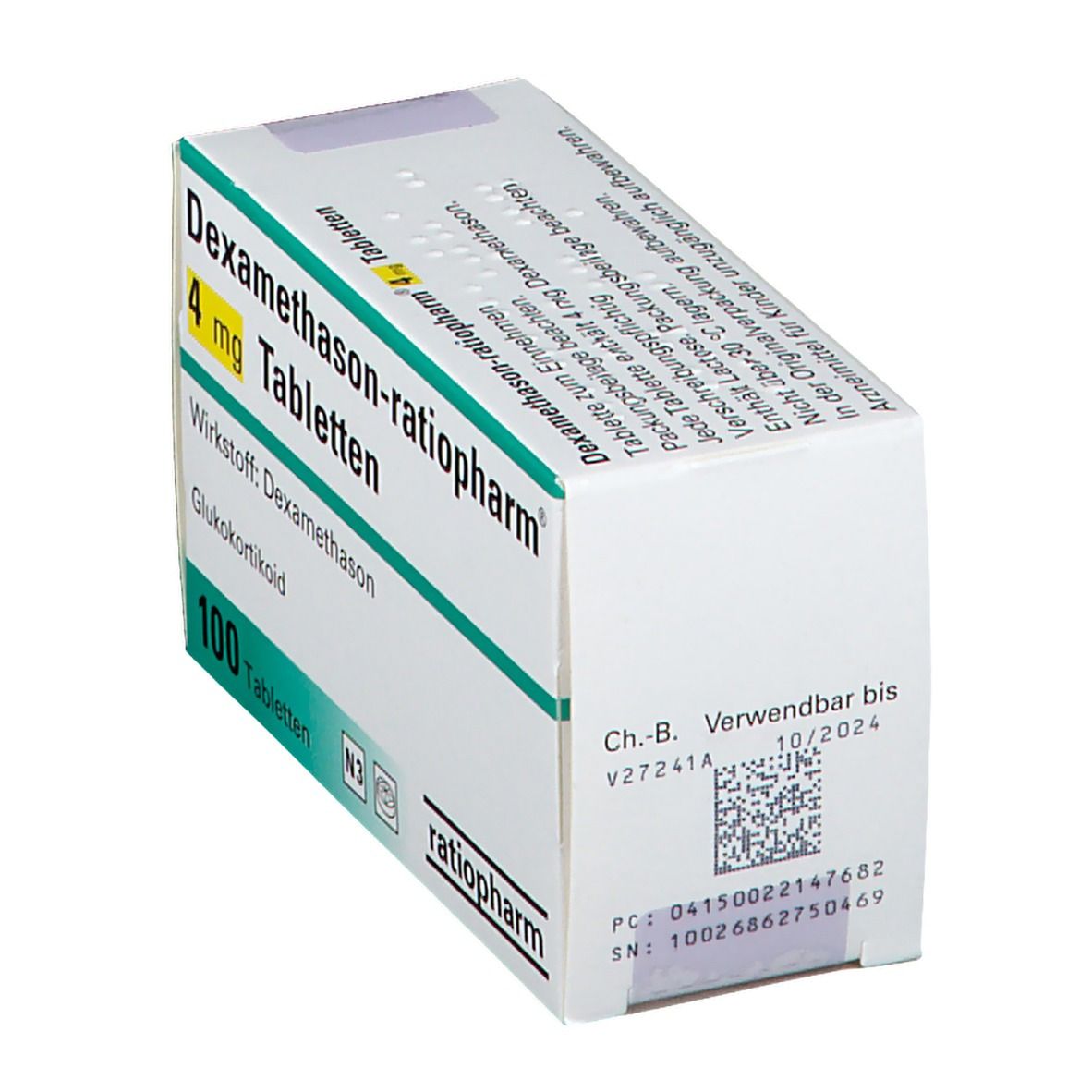 Dexamethason-ratiopharm® 4 mg