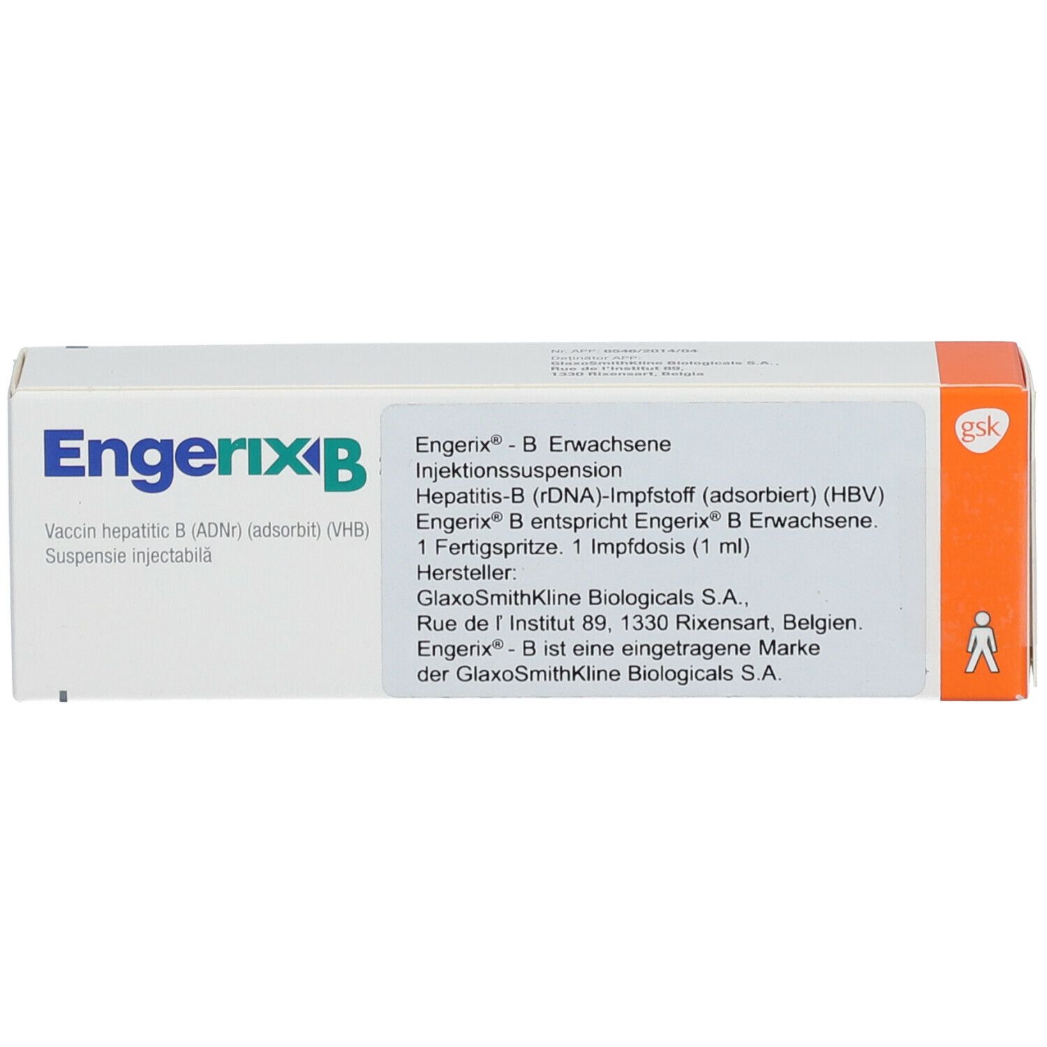 Engerix-B® Erwachsene 1 St Mit Dem E-Rezept Kaufen - Shop Apotheke