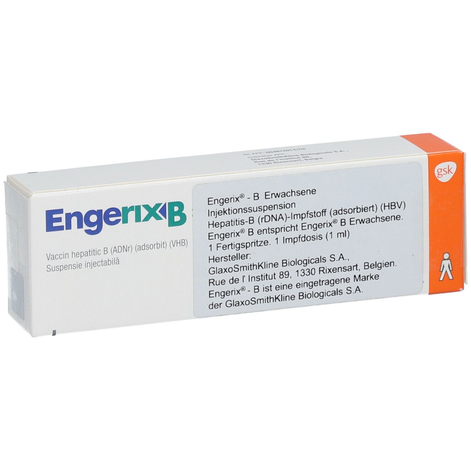 Engerix-B® Erwachsene 1 St Mit Dem E-Rezept Kaufen - Shop Apotheke