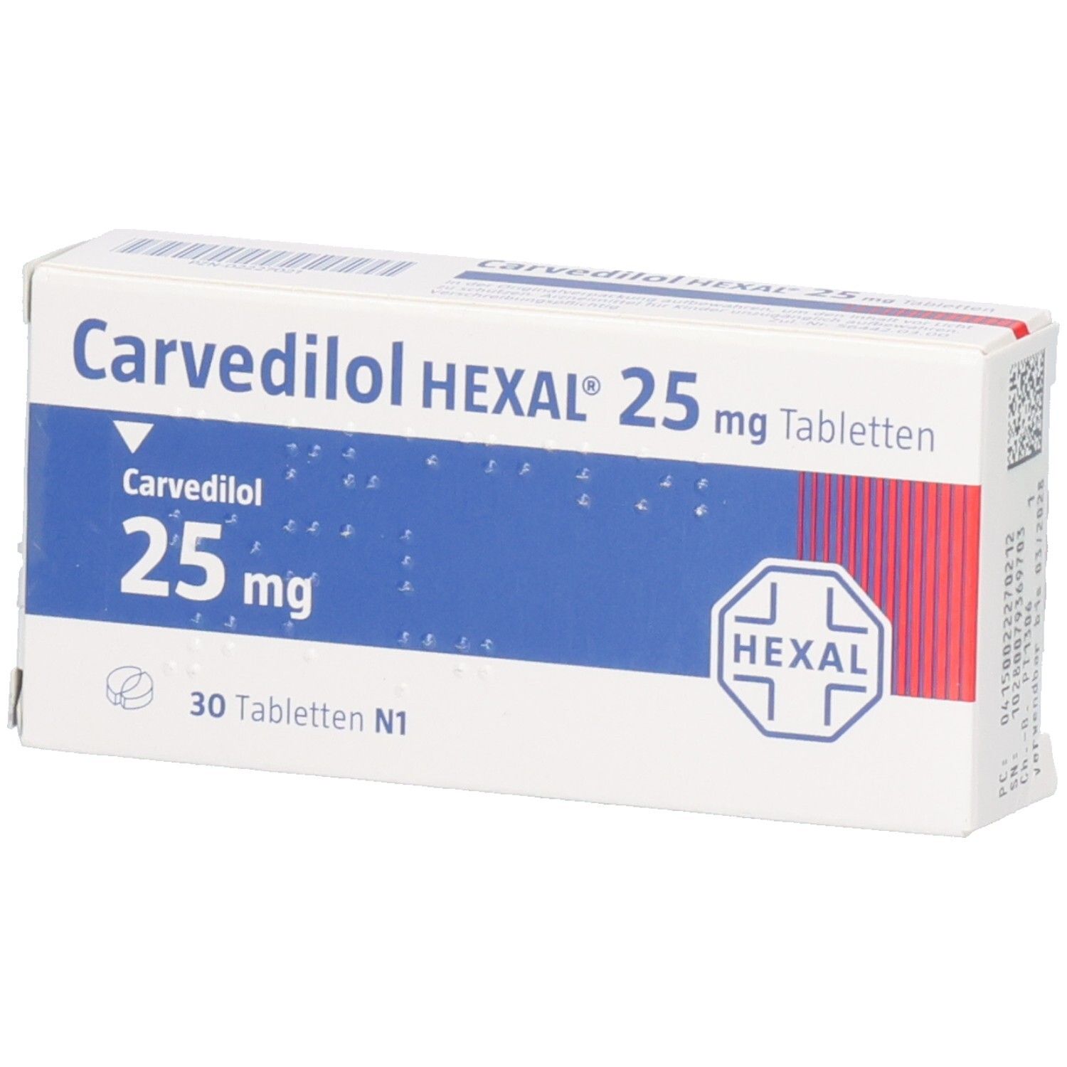 Carvedilol HEXAL® 25 mg