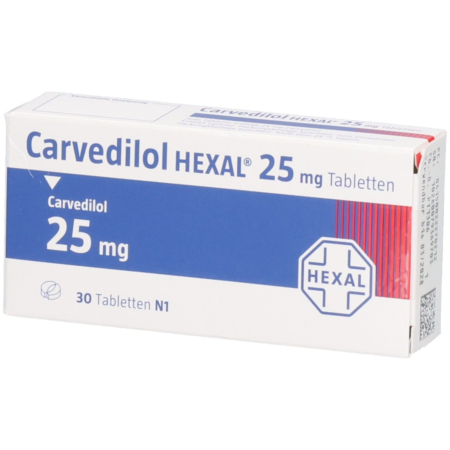 Carvedilol HEXAL® 25 mg