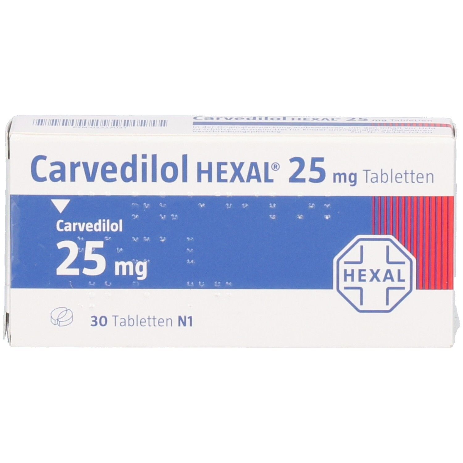 Carvedilol HEXAL® 25 mg