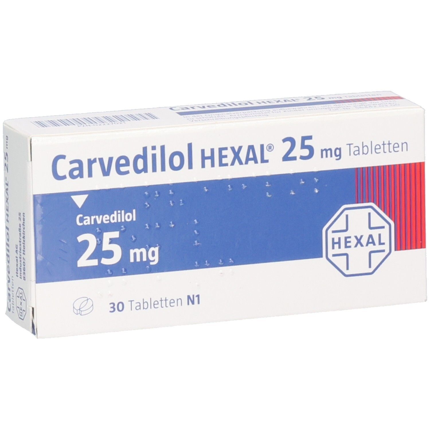 Carvedilol HEXAL® 25 mg