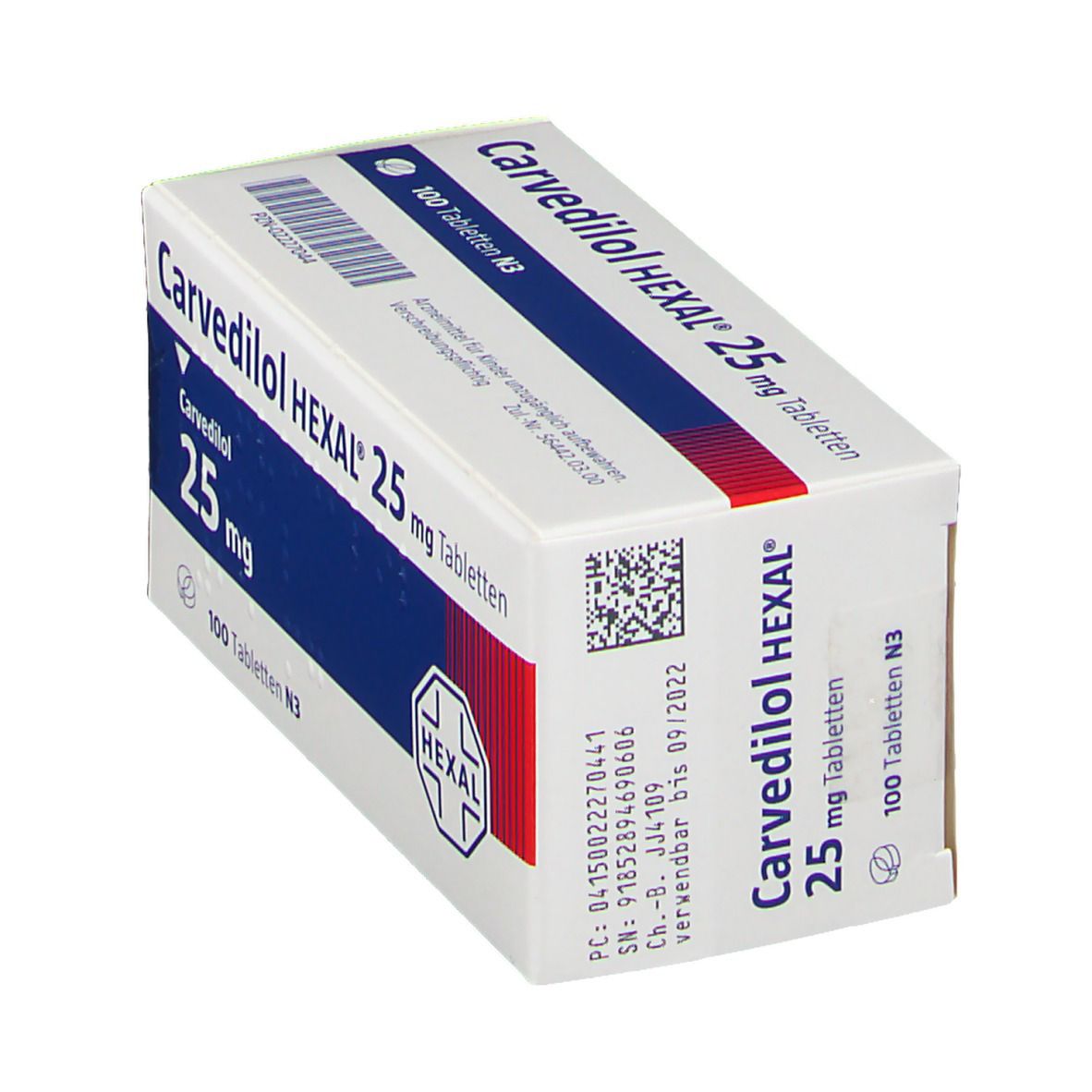 Carvedilol HEXAL® 25 mg