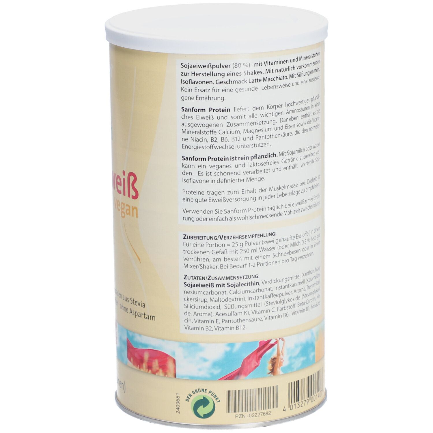 sanform® Protein Latte Macchiato Pulver