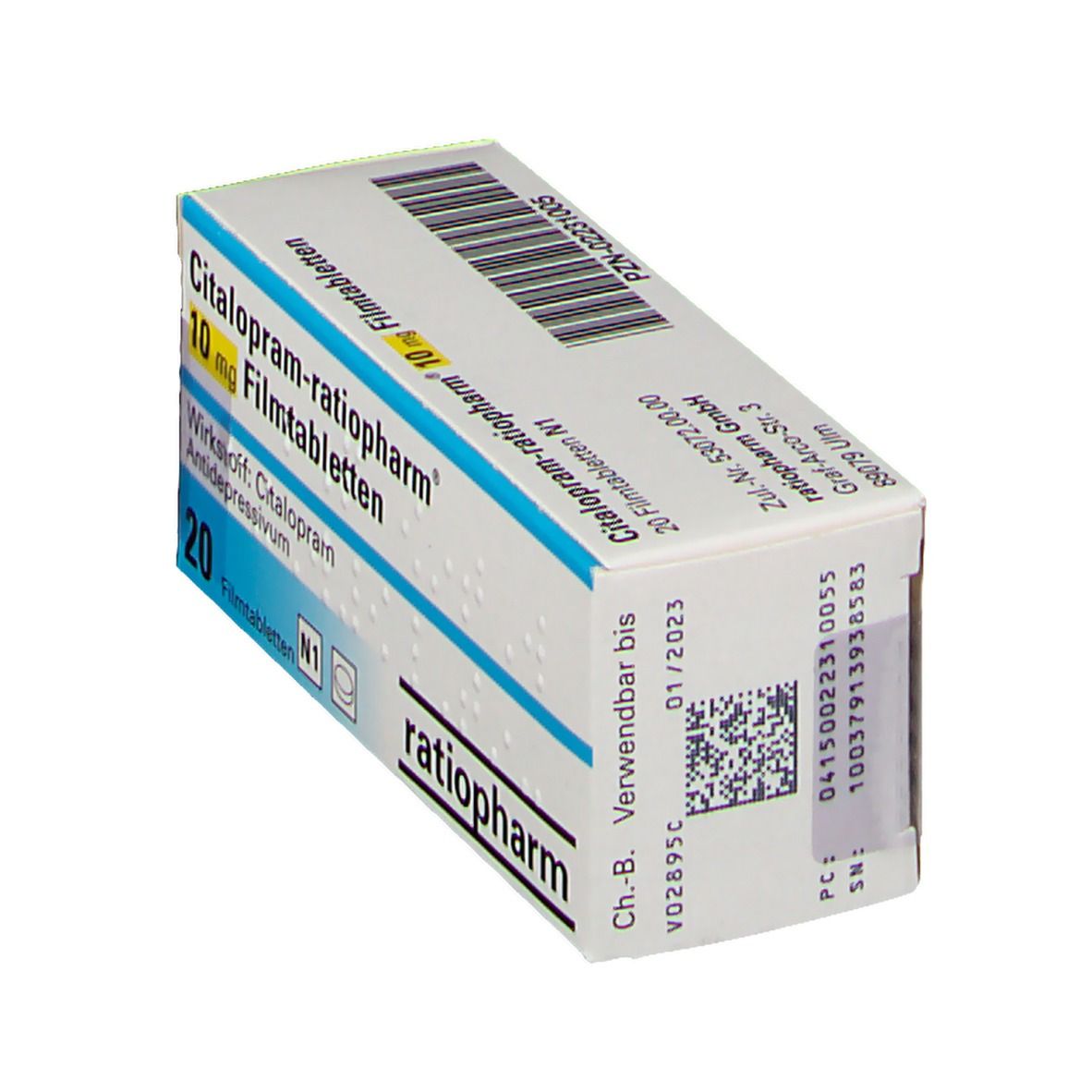Citalopram-ratiopharm® 10 mg