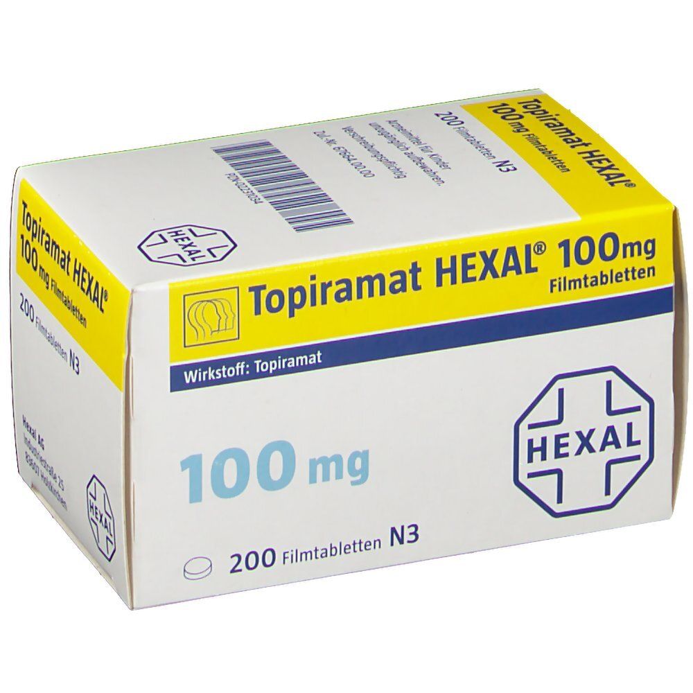 Topiramat HEXAL® 100 mg