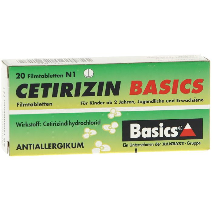 Basics® Cetirizin BASICS Filmtabletten