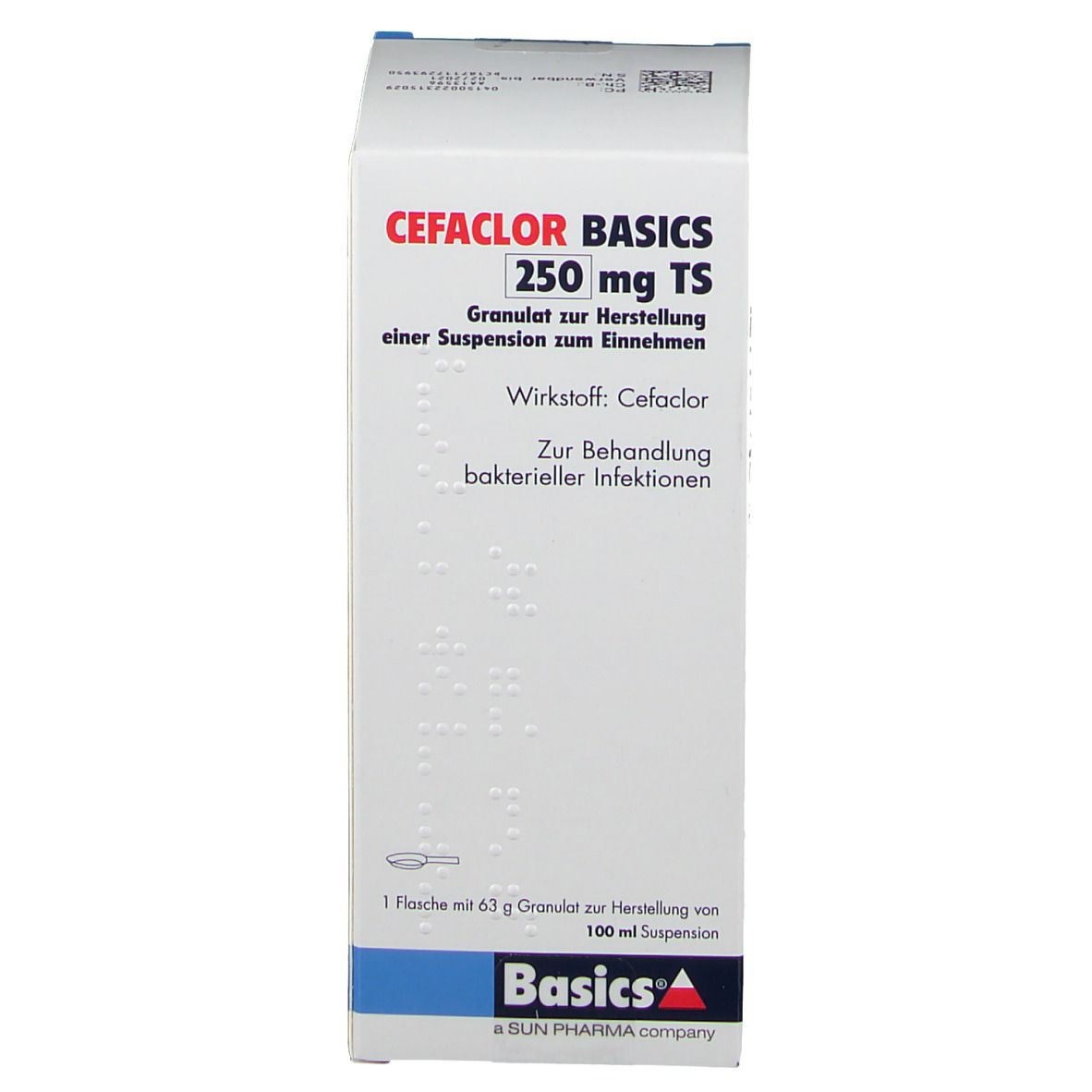CEFACLOR BASICS 250 mg TS