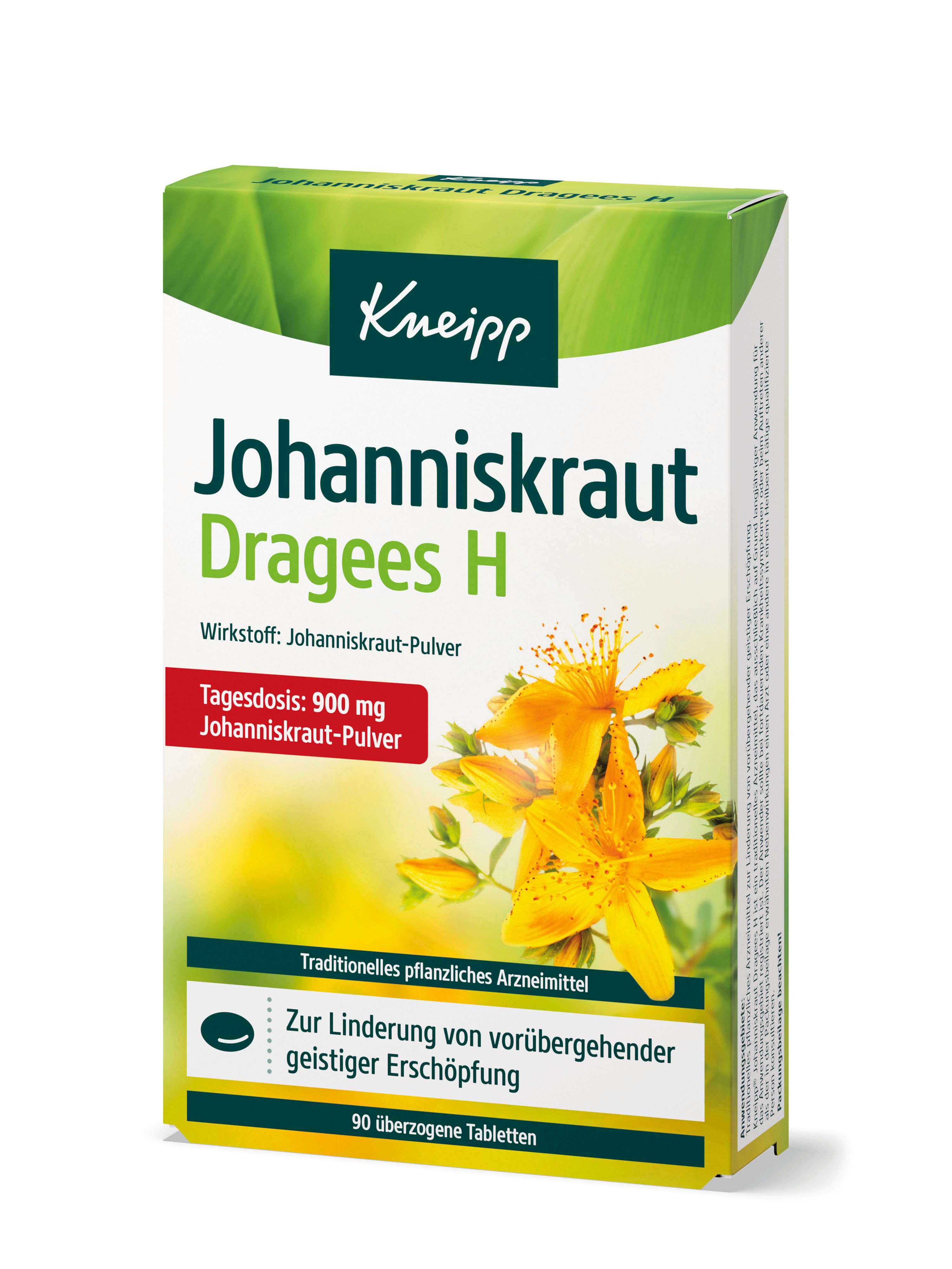 Kneipp® Johanniskraut Dragees H 90 St - SHOP APOTHEKE