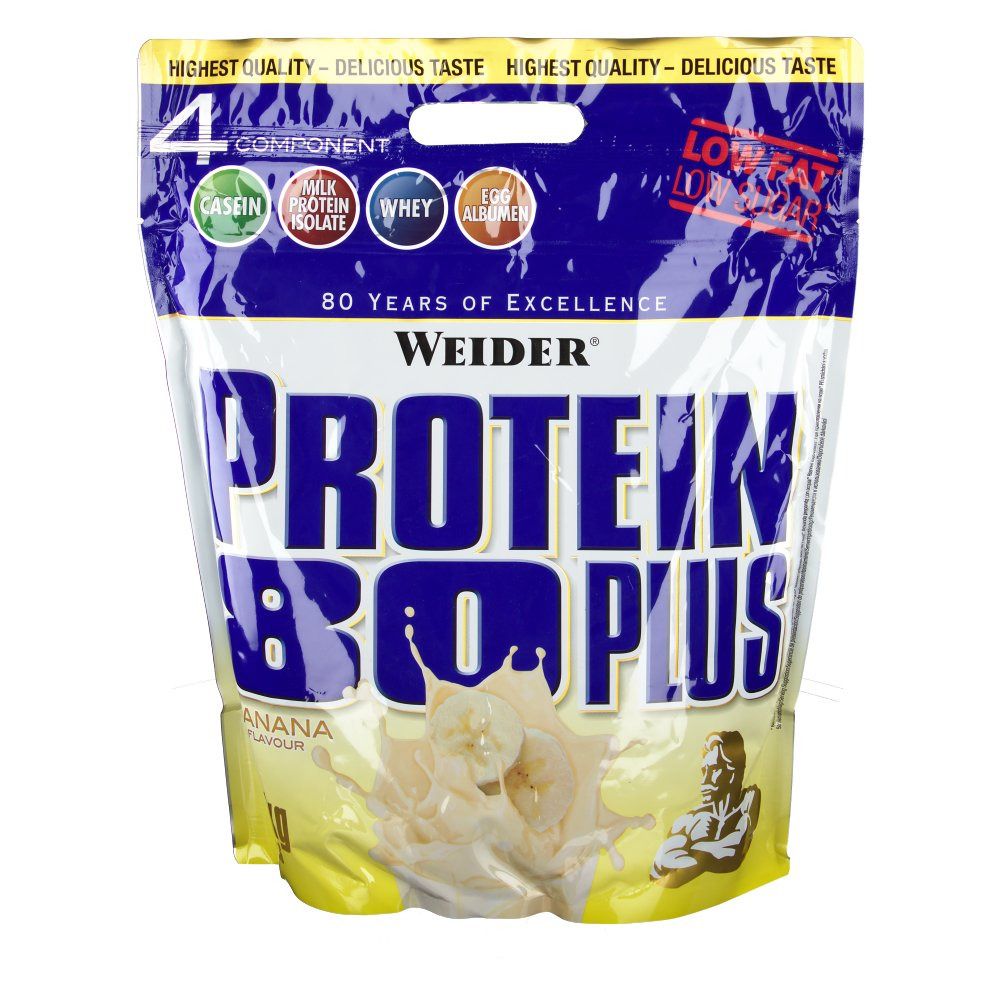 Weider® Protein 80 Plus, Banane, Pulver