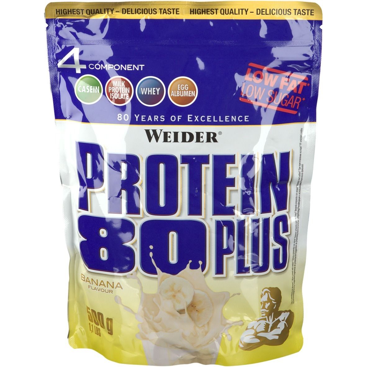 Weider® Protein 80 Plus, Banane, Pulver
