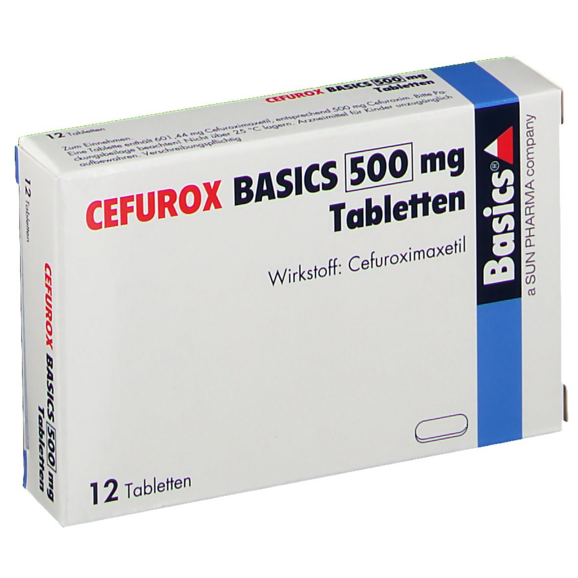 CEFUROX BASICS 500 mg.