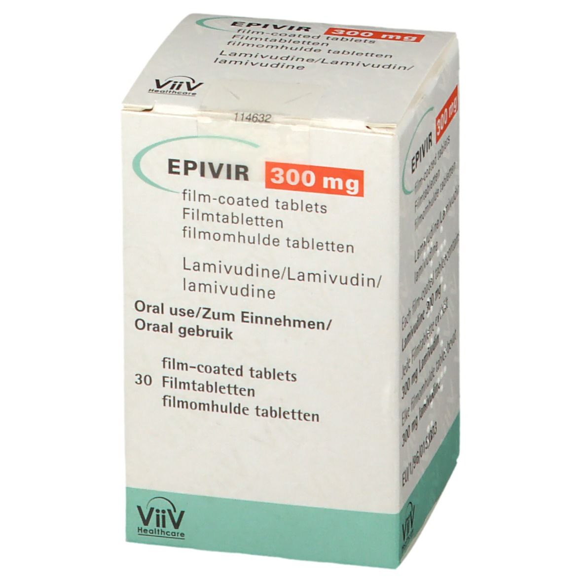 Epivir® 300 Mg 30 St Mit Dem E-Rezept Kaufen - Shop Apotheke