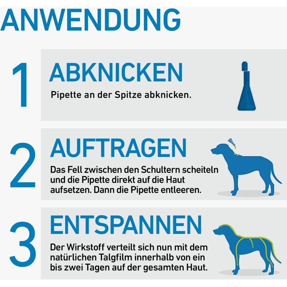 FRONTLINE® SPOT ON Hund (20-40kg) gegen Zecken und Flöhe