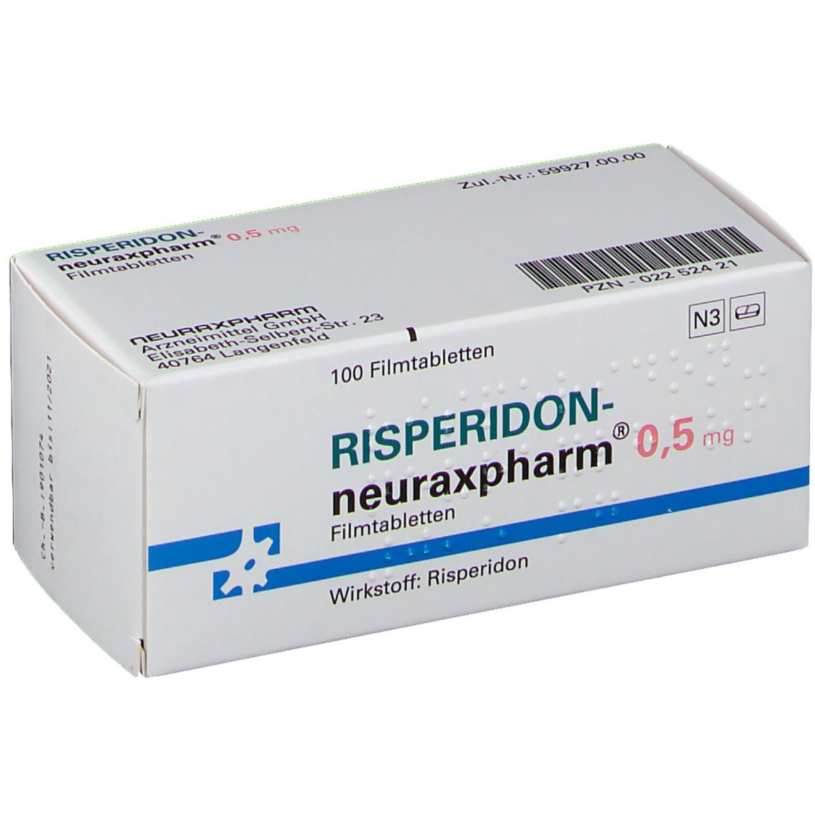 Risperidon-neuraxpharm® 0,5 mg