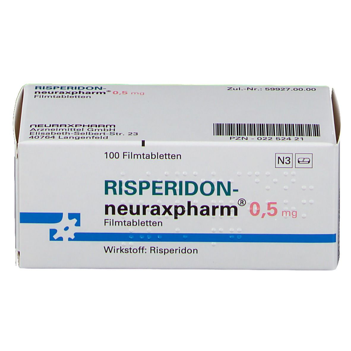 Risperidon-neuraxpharm® 0,5 mg