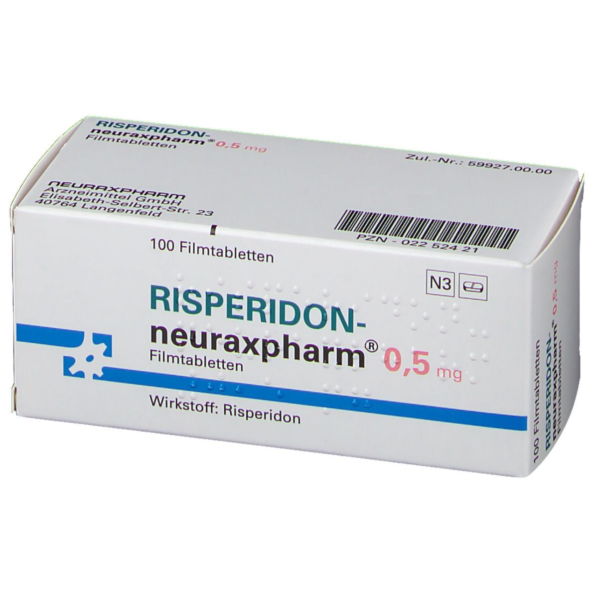 Risperidon-neuraxpharm® 0,5 mg