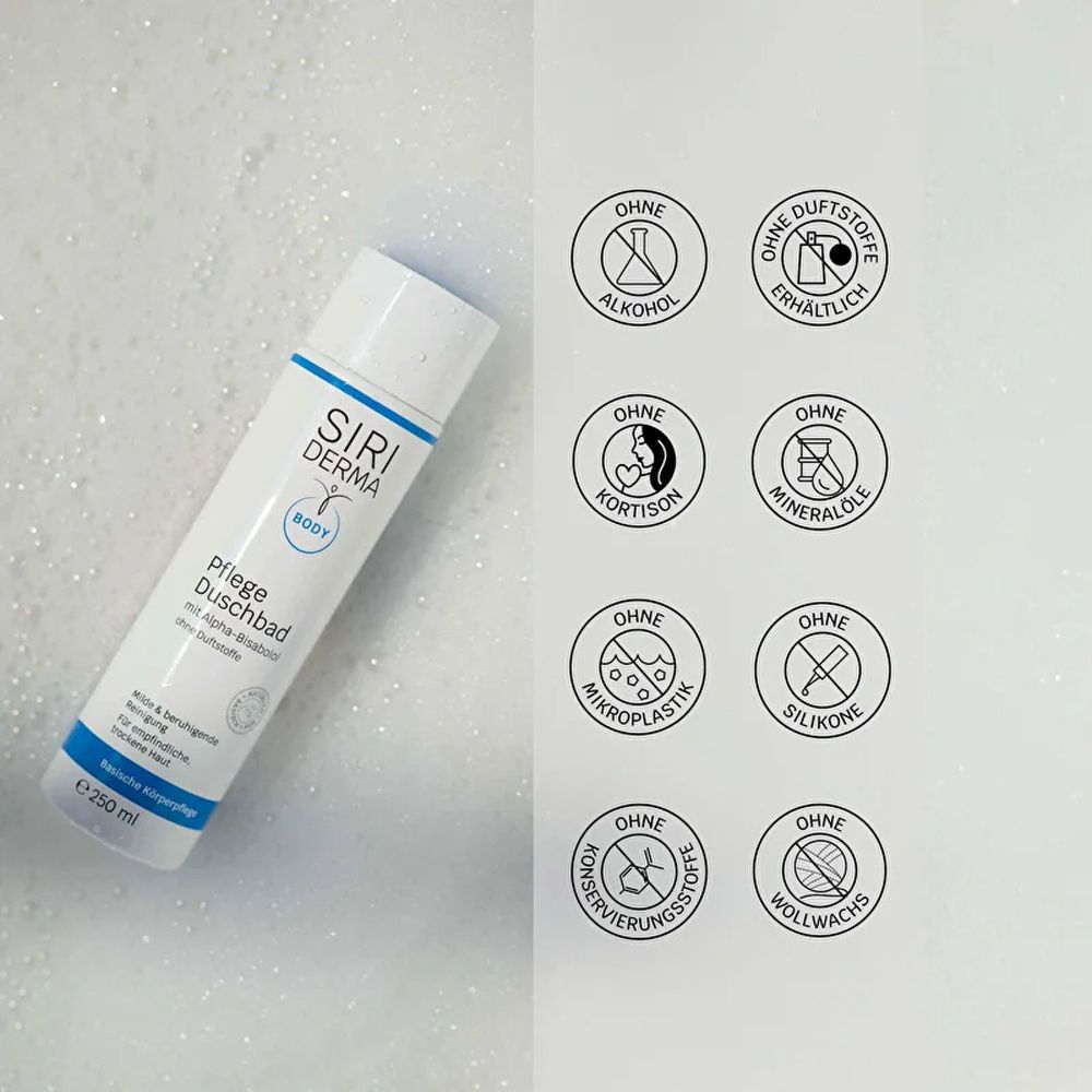 SIRIDERMA Pflege-Duschbad ohne Duftstoffe