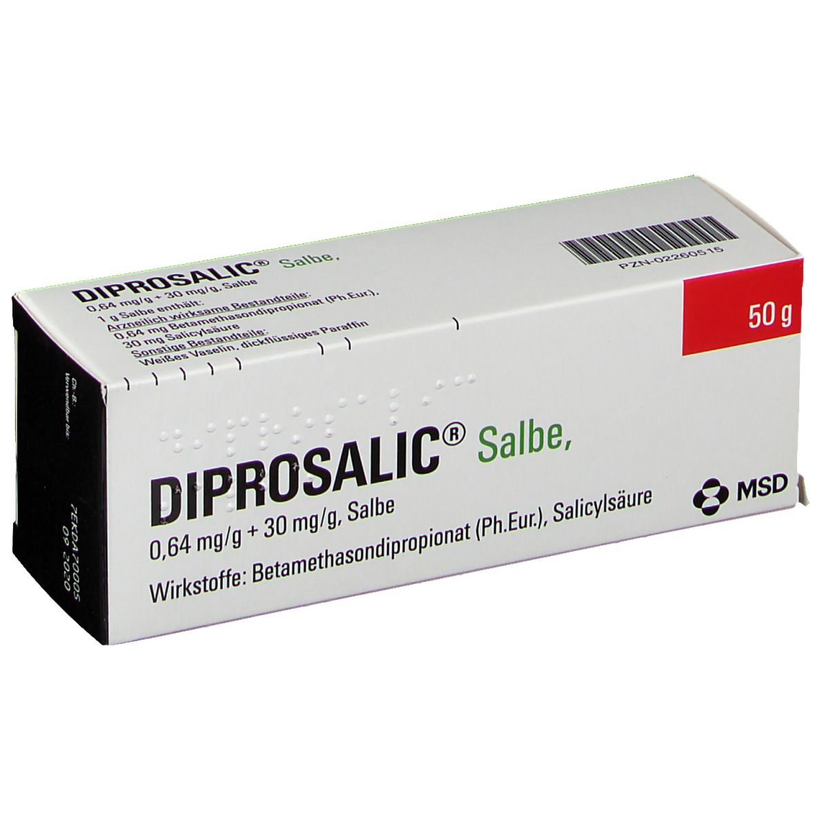 DIPROSALIC® Salbe 0,64 mg/g + 30 mg/g