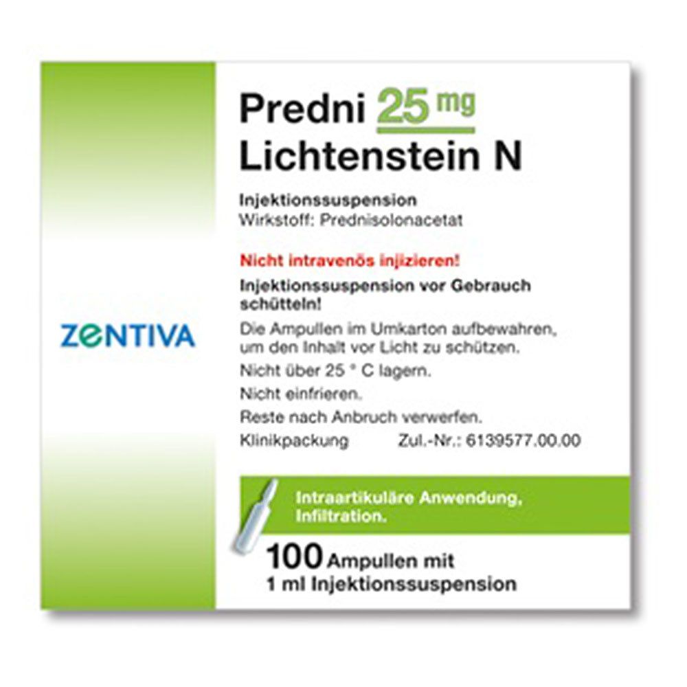 Predni 25 mg Lichtenstein N
