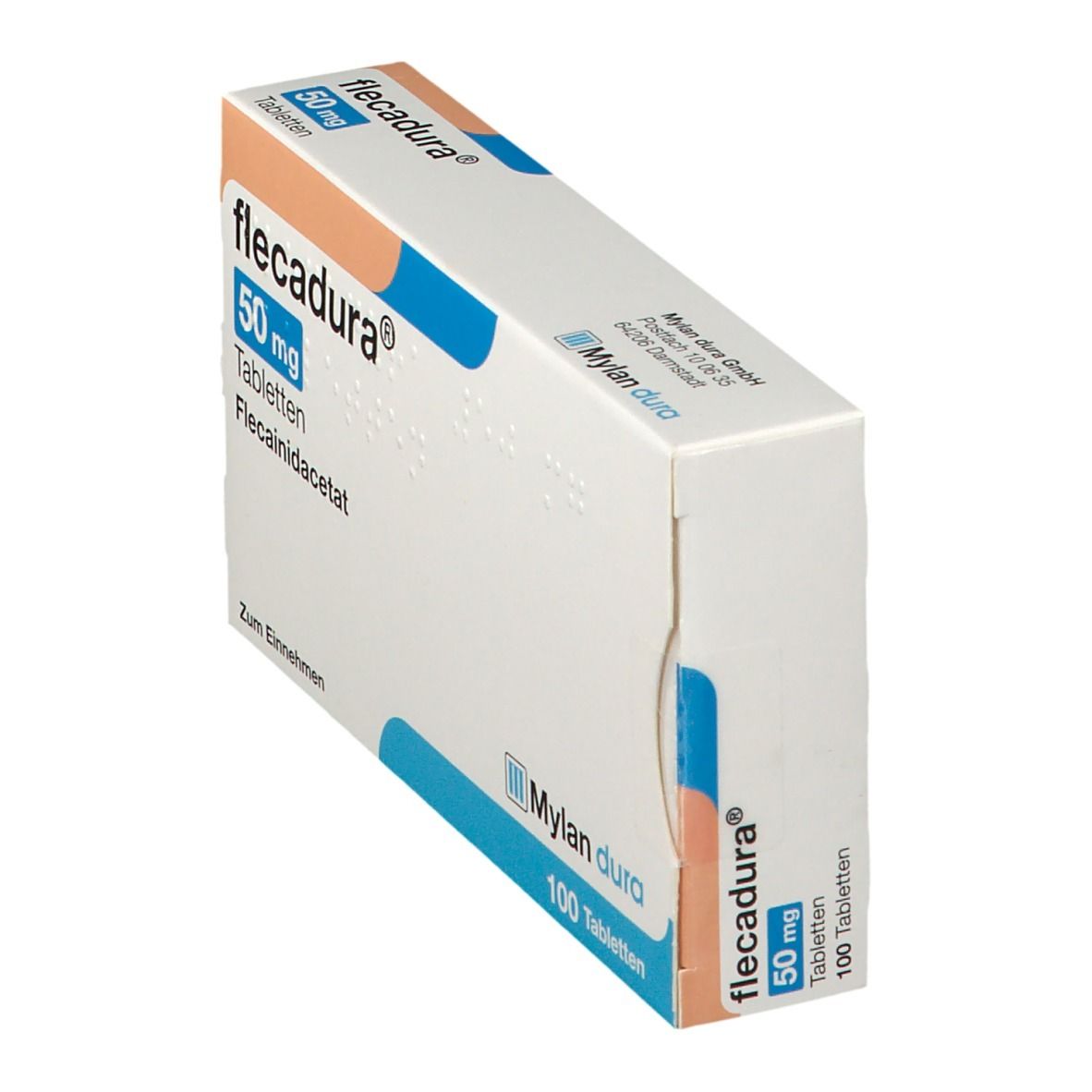 Flecadura 50 mg Tabletten 100 St