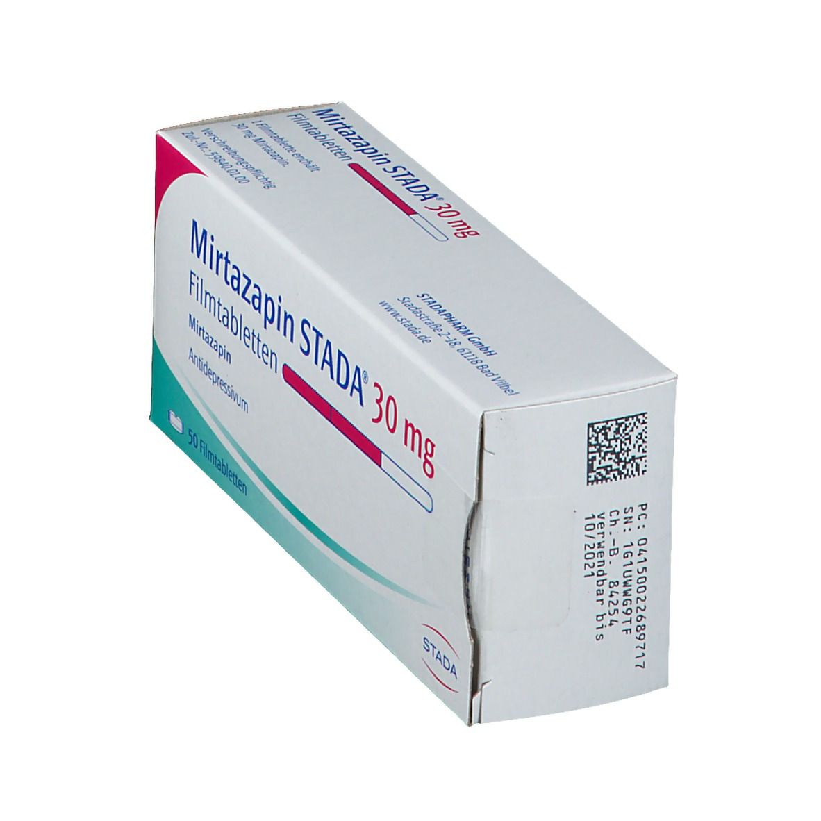 Mirtazapin Stada 30 mg Filmtabletten 20 St