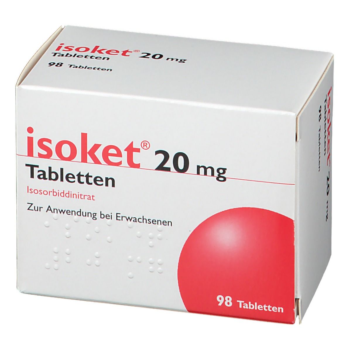 Isoket® 20 Mg 98 St Shop 