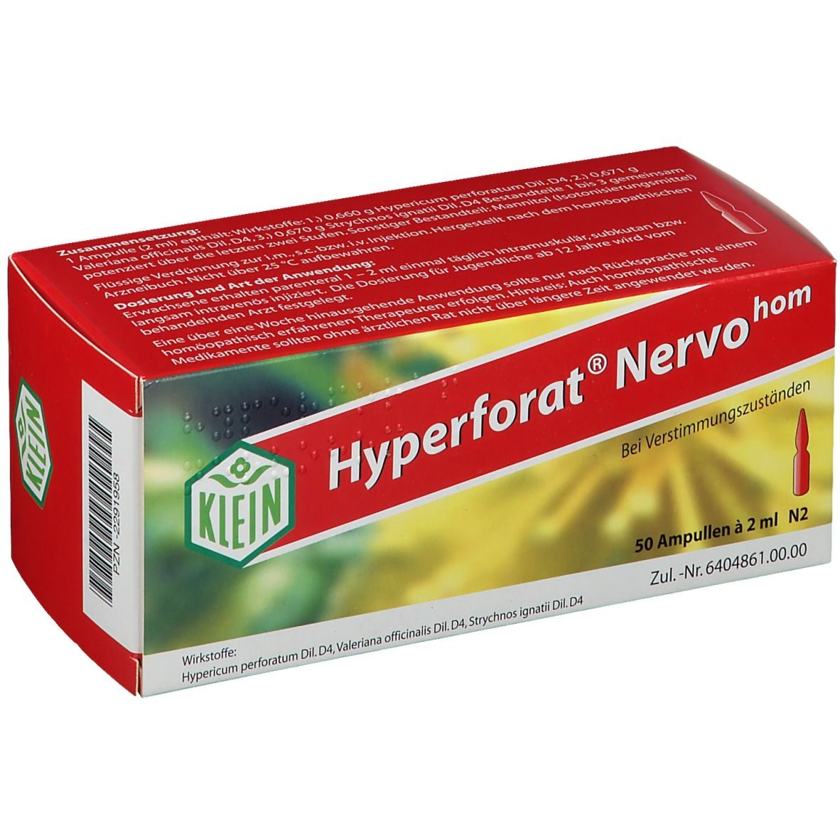 Hyperforat Nervohom Injektionslösung