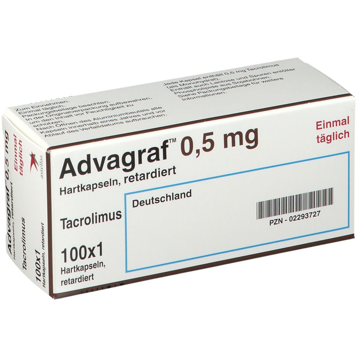 Advagraf® 0,5 mg