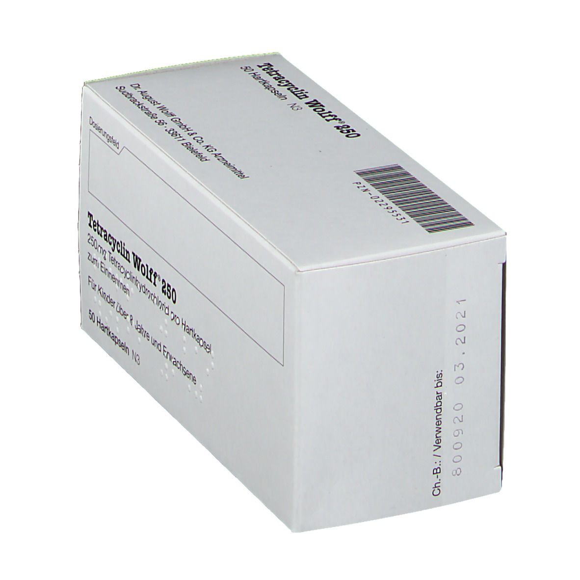 Tetracycline 250mg